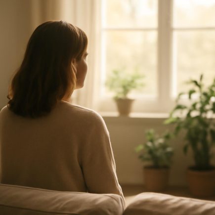femme-canape-fenetre-ensoleillee-plantes