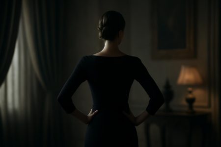 femme-posture-confiante-decor-elegant