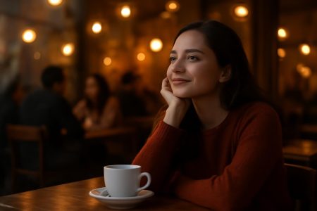 personne-cafe-regard-fenetre-sourire