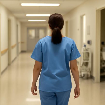 agent-hospitalier-couloir-equipements-flous