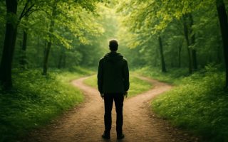 personne-foret-chemins-ambiance-paisible