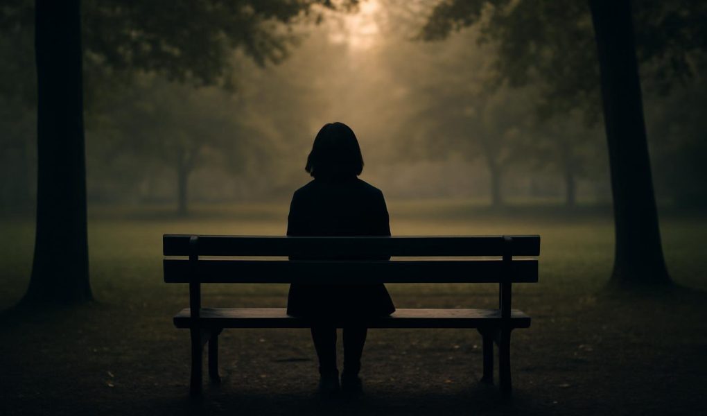 silhouette-banc-parc-arbres