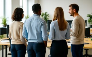 personnes-bureau-moderne-ecrans-plantes