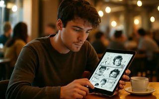 jeune-adulte-cafe-lecture-tablette