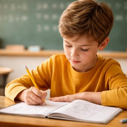 enfant-bureau-cahier-crayon-tableau