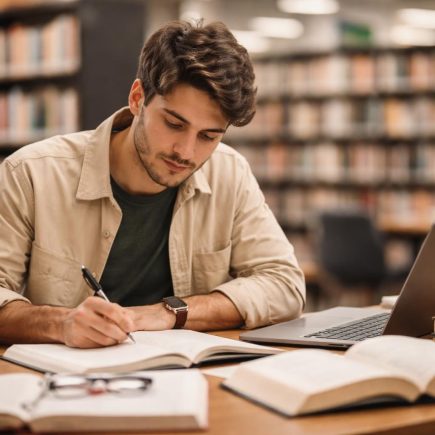 jeune-adulte-etudier-bibliotheque-moderne