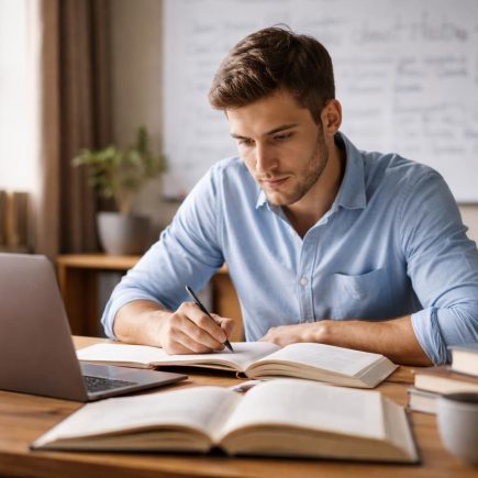 candidat-bureau-livres-ordinateur-tableau-blanc