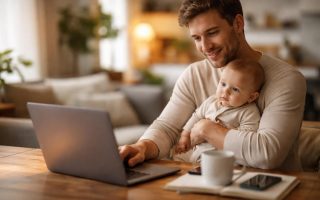 parent-bebe-ordinateur-espace-vie